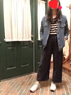 Nさん(レディース・158cm)の秋コーディネート