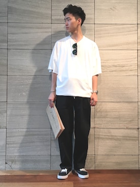 「GIGGER」｜YAMAMOTO SHUTAさん（メンズ・177cm）の夏コーディネート