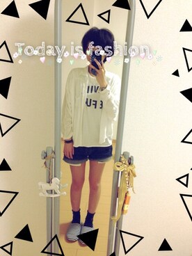 「Lee（リー）のアイテム（財布/小物）」を使った、＊３２９８＊さん（レディース・150cm）の夏コーディネート