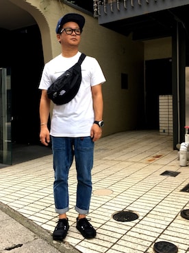 「ネイタルデザイン」｜「アイテム（キャップ）」を使った、AKITO🇫🇷さん（メンズ・160cm）の秋コーディネート