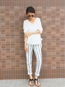 yurieさん（レディース・156cm）の夏コーディネート