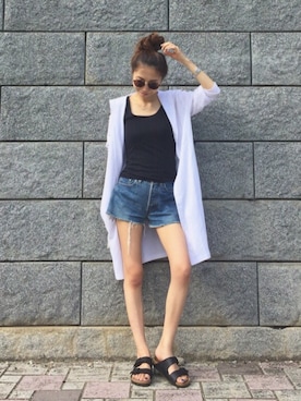 yurieさん（レディース・156cm）の夏コーディネート