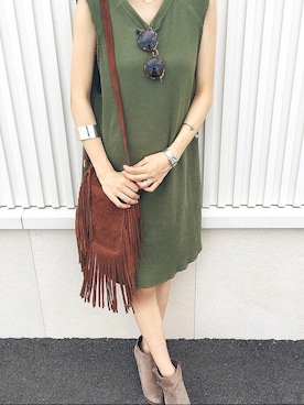 yurieさん（レディース・156cm）の夏コーディネート