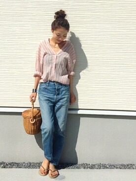 yurieさん（レディース・156cm）の夏コーディネート