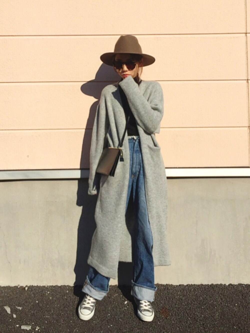 yurieさんの「SOFT MAXI MG GOWN（SLY）」を使ったコーディネート