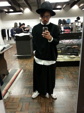 「SISE（シセ）のアイテム（スウェット）」を使った、jesse@heIkさん（メンズ・171cm）の秋コーディネート