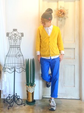 さぼさん(メンズ・165cm)の春コーディネート