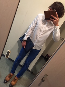 「TOMMY（トミー）のアイテム（アナログ腕時計）」を使った、マッシュんさん（メンズ・171cm）の夏コーディネート