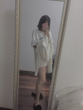 「Self（セルフ）のアイテム（トップス）」を使った、bbshaidiさん（レディース・158cm）の秋コーディネート