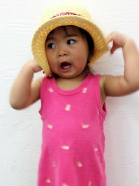 petit　main・b-roomさん（キッズ・80cm）の春コーディネート