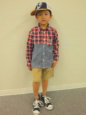 petit main・b-roomさん(キッズ・115cm)の春コーディネート