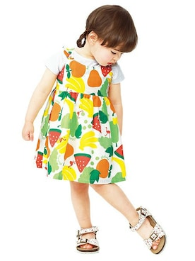 petit　main・b-roomさん（キッズ・87cm）の春コーディネート