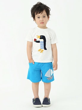 「kladskap（クレードスコープ）のアイテム」を使った、petit　main・b-roomさん（キッズ・87cm）の春コーディネート