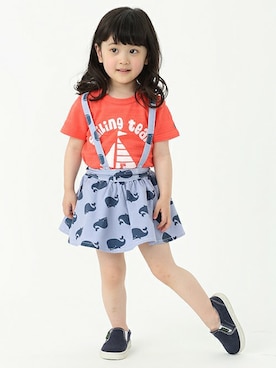 petit　main・b-roomさん（キッズ・95cm）の春コーディネート