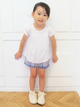 petit main・b-roomさん(キッズ・99cm)の夏コーディネート