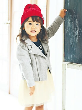 「kladskap（クレードスコープ）のアイテム」を使った、petit　main・b-roomさん（キッズ・91cm）の秋コーディネート