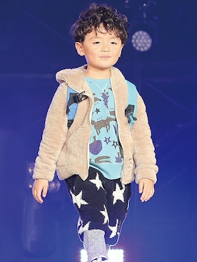 petit main・b-roomさん(キッズ・110cm)の秋コーディネート