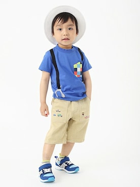 「kladskap（クレードスコープ）のアイテム」を使った、petit　main・b-roomさん（キッズ・93cm）の春コーディネート