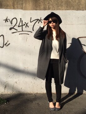 Yoshiさん（レディース・162cm）の秋コーディネート