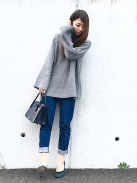 Yoshiさん（レディース・162cm）の春コーディネート