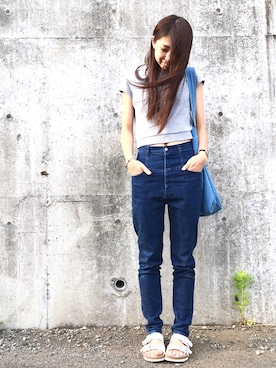 Yoshiさん(レディース・162cm)の春コーディネート