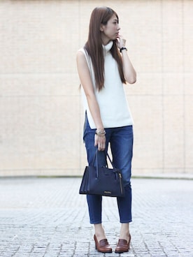 Yoshiさん（レディース・162cm）の秋コーディネート