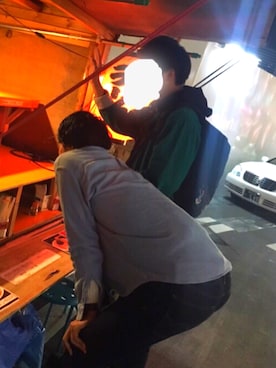 じんさん（メンズ・183cm）の春コーディネート