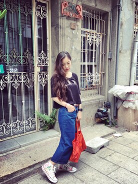 CHI  TUさん（レディース・157cm）の春コーディネート