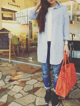 CHI  TUさん（レディース・157cm）の春コーディネート