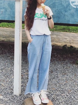 CHI  TUさん（レディース・157cm）の春コーディネート