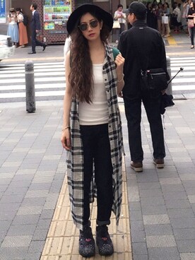 CHI  TUさん（レディース・157cm）の夏コーディネート