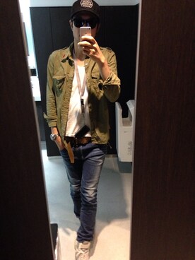 T.K.Rさん（メンズ・185cm）の春コーディネート