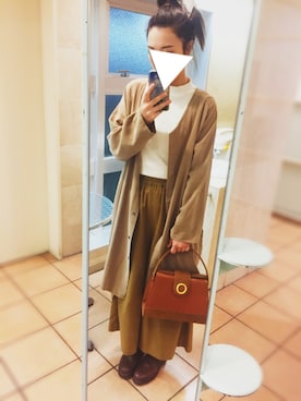 「三角クリップ」｜c！さん（レディース・157cm）の秋コーディネート