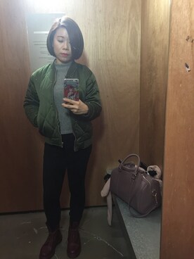 Angelicamuletさん（レディース・153cm）の冬コーディネート