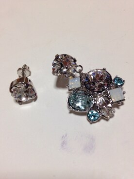 「ビジューアクセサリー」｜はせぴょん★さん（レディース・158cm）の冬コーディネート