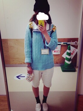 カサハラマユさん(レディース・165cm)の春コーディネート