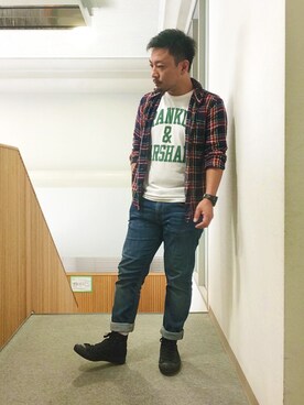 よんさん(メンズ・166cm)の夏コーディネート