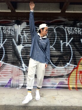 sho-1さん（メンズ・171cm）の春コーディネート