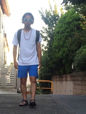 「UP START（アップスタート）のアイテム（アクセサリー）」を使った、sho-1さん（メンズ・171cm）の夏コーディネート