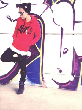 96さん（メンズ・165cm）の春コーディネート