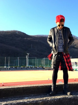 96さん（メンズ・165cm）の春コーディネート