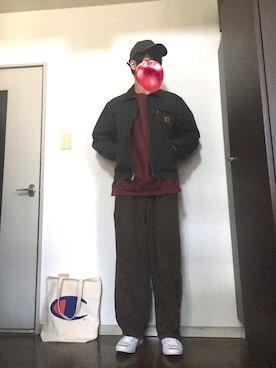 「CONVERSE（コンバース）のCONVERSE コンバース ジャック パーセル / JACK PURCEL（スニーカー）」を使った、まるさん（メンズ・177cm）の秋コーディネート