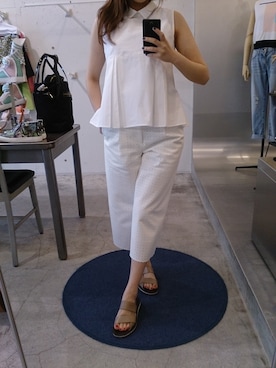 「おめかしコーデ」｜GALAXYさん（レディース・158cm）の春コーディネート