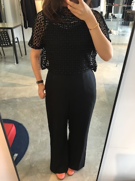 「お出かけコーデ」｜「アイテム（つなぎ/オールインワン）」を使った、GALAXYさん（レディース・158cm）の夏コーディネート