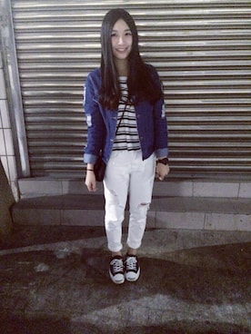 Teenyさん（レディース・153cm）の春コーディネート