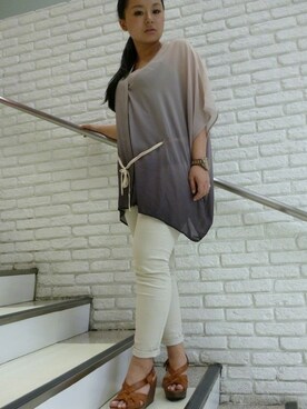 すぎぴー☆さん（レディース・166cm）の夏コーディネート