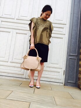 「Chloe」｜HINAOさん（レディース・155cm）の夏コーディネート