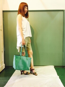 「Chloe」｜HINAOさん（レディース・158cm）の夏コーディネート