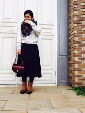 「Chloe」｜HINAOさん（レディース・155cm）の秋コーディネート
