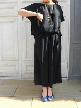 「アイテム（スタジャン）」を使った、HINAOさん（レディース・155cm）の冬コーディネート